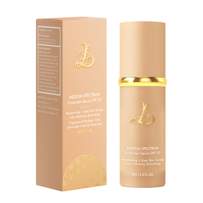 Color-changing foundation